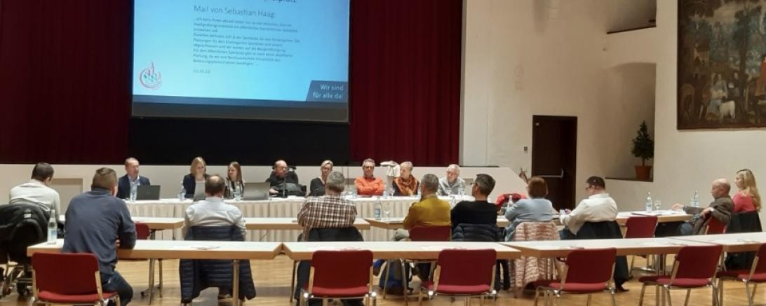 Das Bild zeigt den Nördlinger Inklusionsrat. 