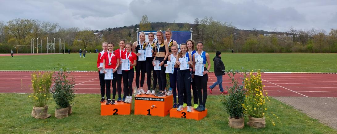 Bronze für die Damen der LG Donau-Ries.
