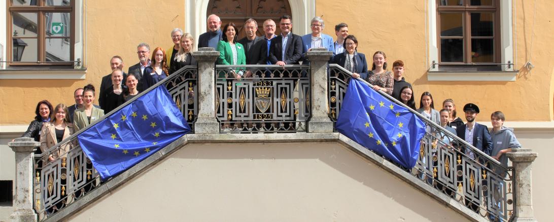 Die Akteure der Veranstaltungen rund um die Europastadt Donauwörth.