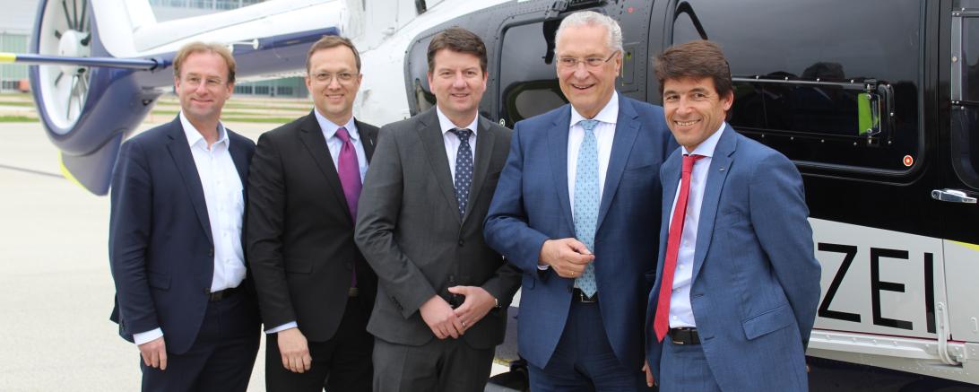 Airbus Polizeihelikopter