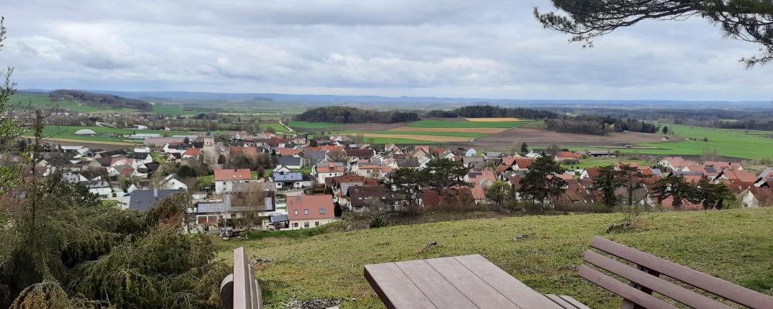 Riesblick vom Kalvarienberg