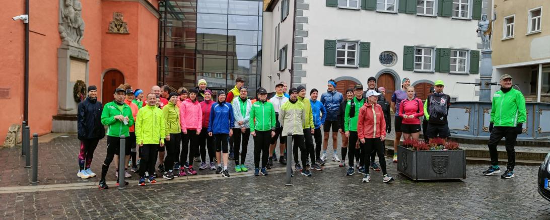 Bei einem Schnupperlauf konnten die Läufer die Strecke kennenlernen.