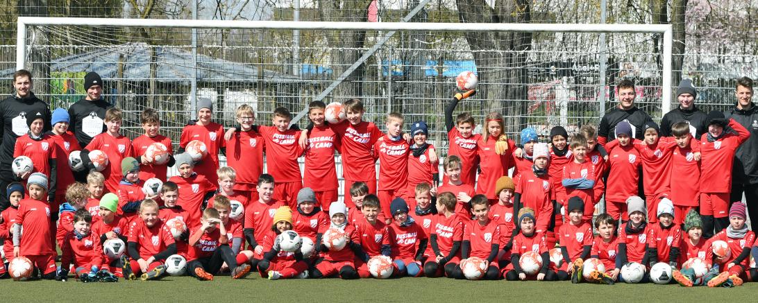Fußballferiencamp beim TSV Rain.
