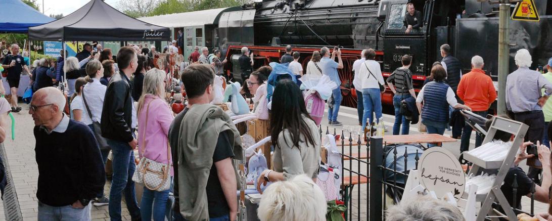 Veranstaltung im Cafe Bruno in Tapfheim.