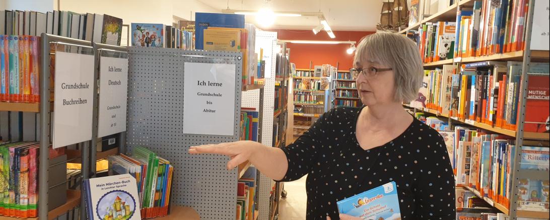 Kerstin Pflanz, Stadtbibliothek Oettingen. 