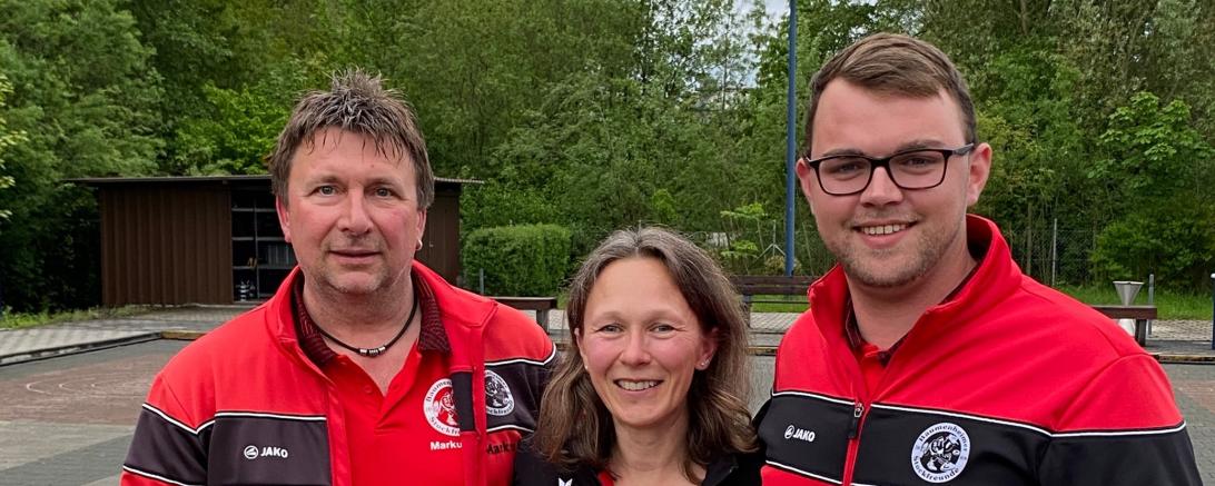 Von links, Markus Steidl, seine Frau Anita Steidl sowie Stefan Kleinle.