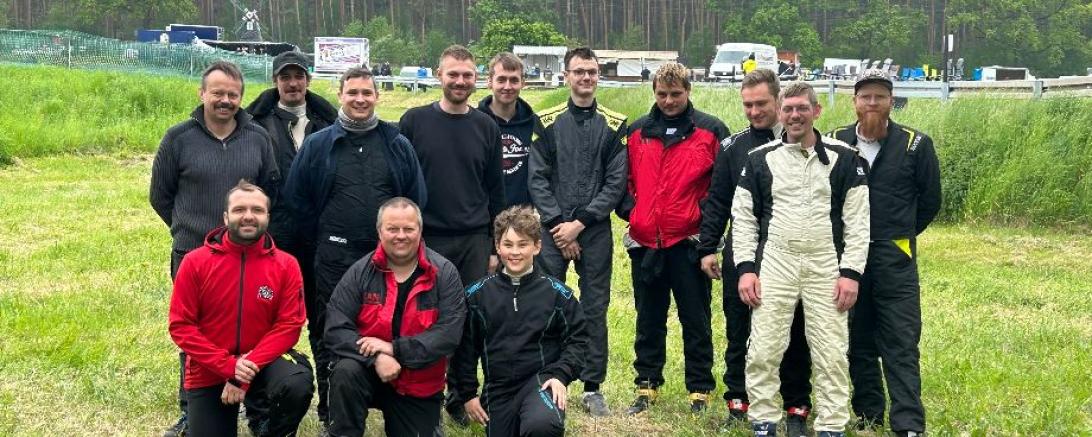 Alle Fahrer des MC Kesseltal, die in Dauban am Start waren. 