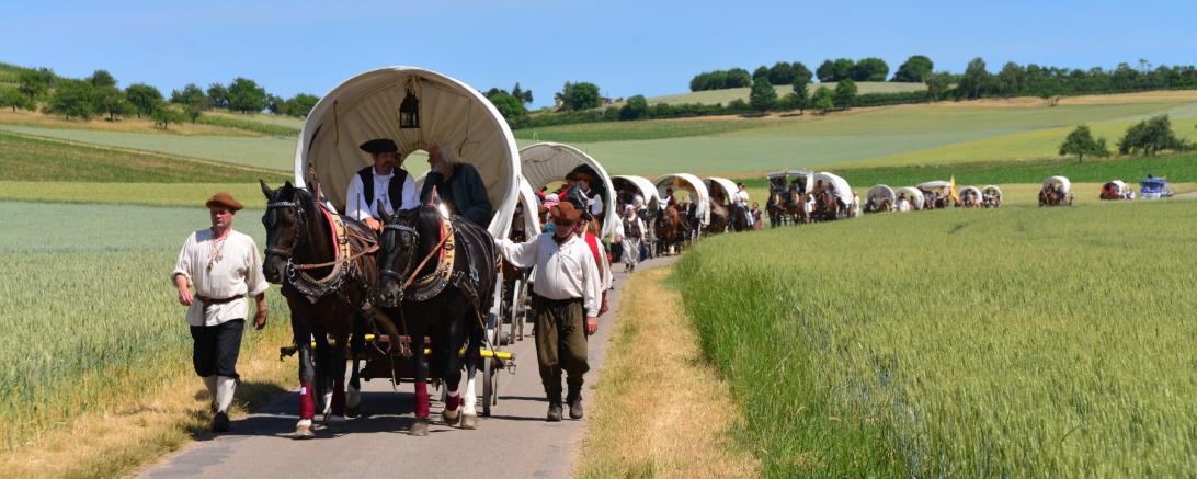 Das Bild zeigt den Kaufmannszug.