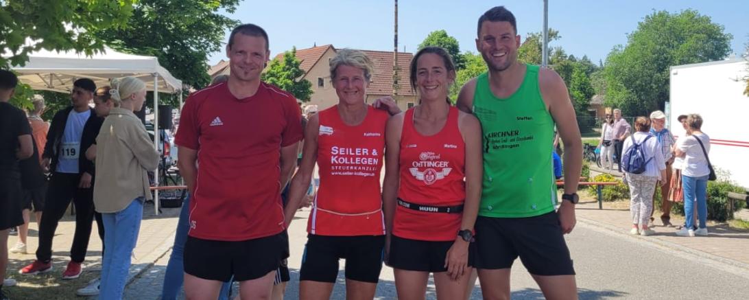 Das Bild zeigt: Daniel Spieß, Katharina Kaufmann, Martina Bickelein und Steffen Brenner.