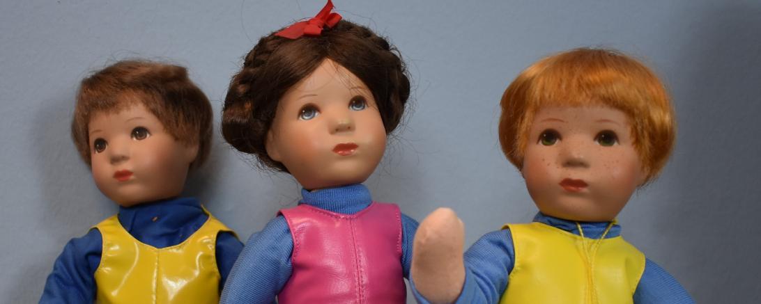 Das Bild zeigt Köthe Kruse Puppen.