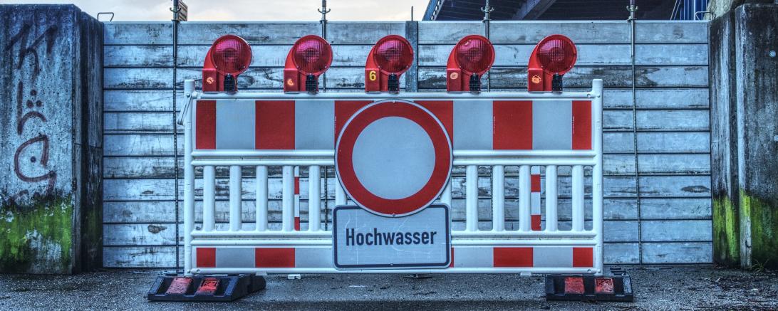 Ein Symbolbild zum Thema Hochwasserschutz.