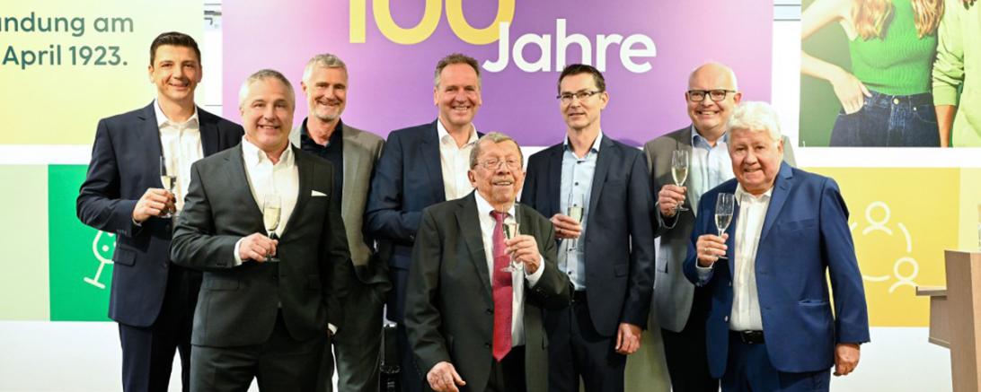 Feierstunde anlässlich des Jubiläums.