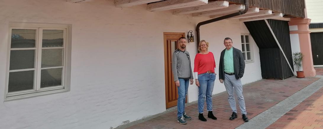 v.l.: Thomas Krepkowski, Bärbel Stahl, Albert Riedelsheimer