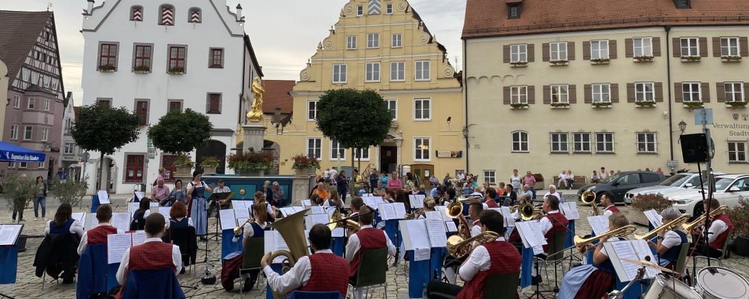 Musik am Marktplatz, Wemding.