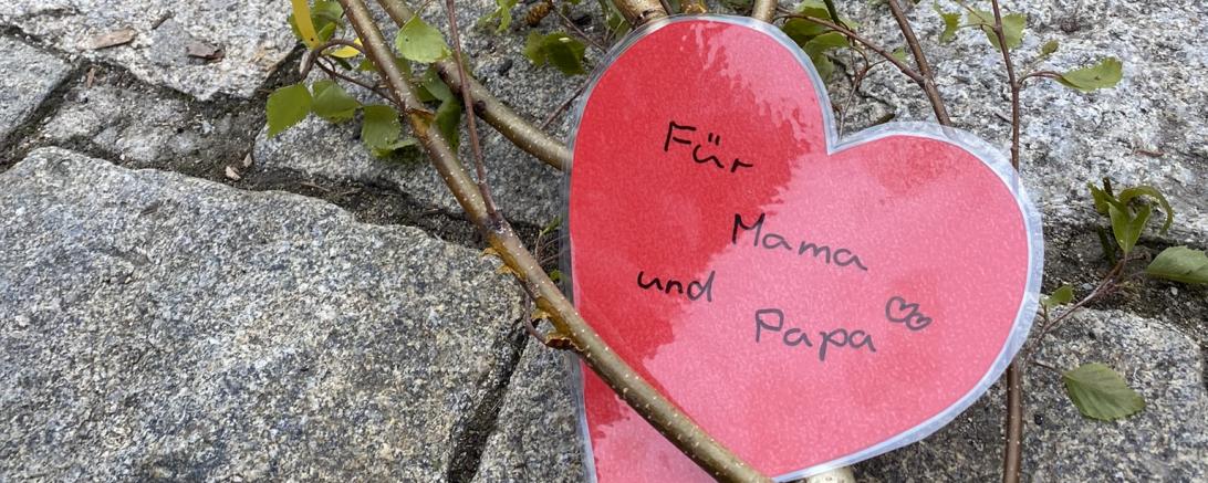 Maibäumchen für Kinder und Jugendliche zum Selberbasteln am Maibaumfest 2023.