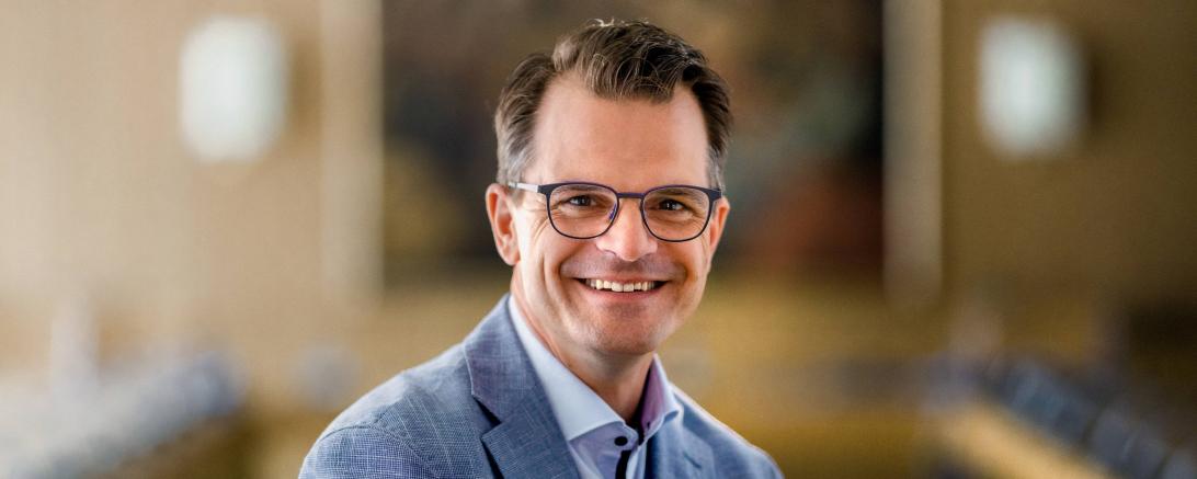 Das Bild zeigt Oberbürgermeister Jürgen Sorré 