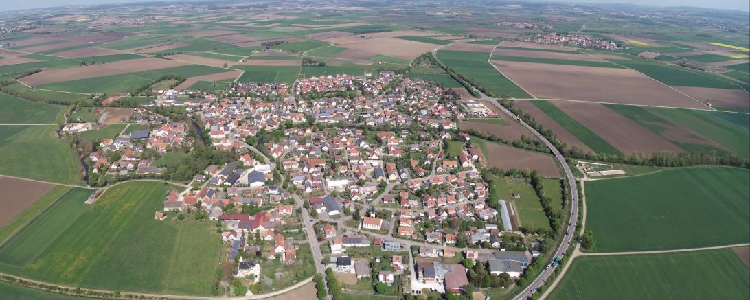 Panorama von Löpsingen