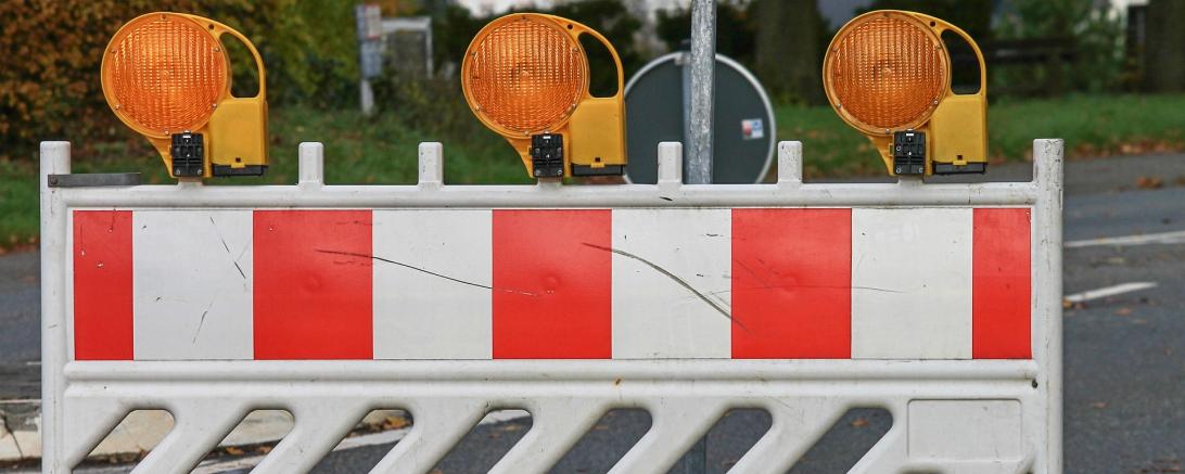 Straßensperre