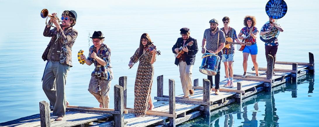 Auftritt "The Magic Mumble Jumble" Autritt AKF Wassertrüdingen.