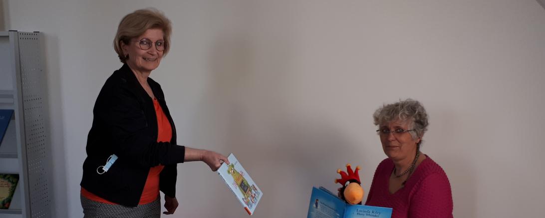 Ursula Kneißl-Eder und Elke Drescher