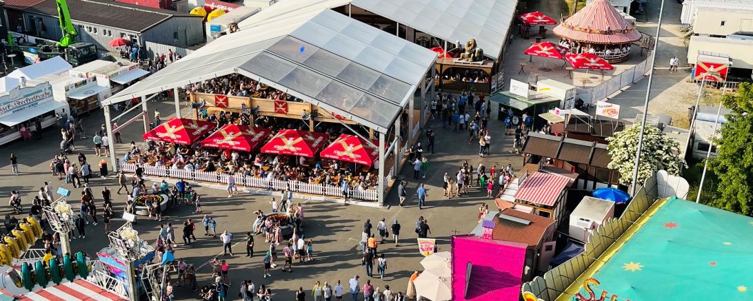 Nördlinger Mess' von oben