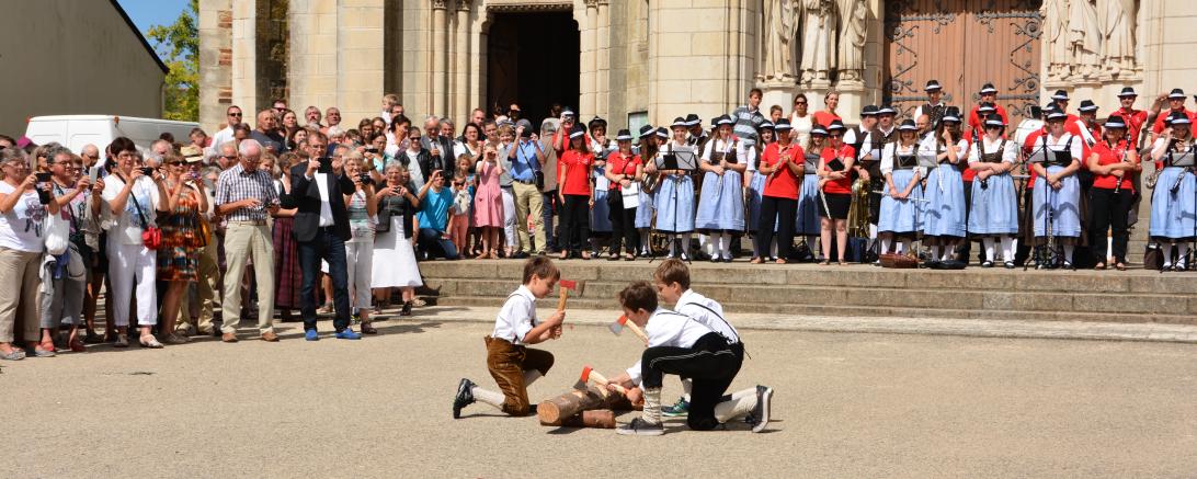Fahrt nach Sainte-Pazanne 2016.