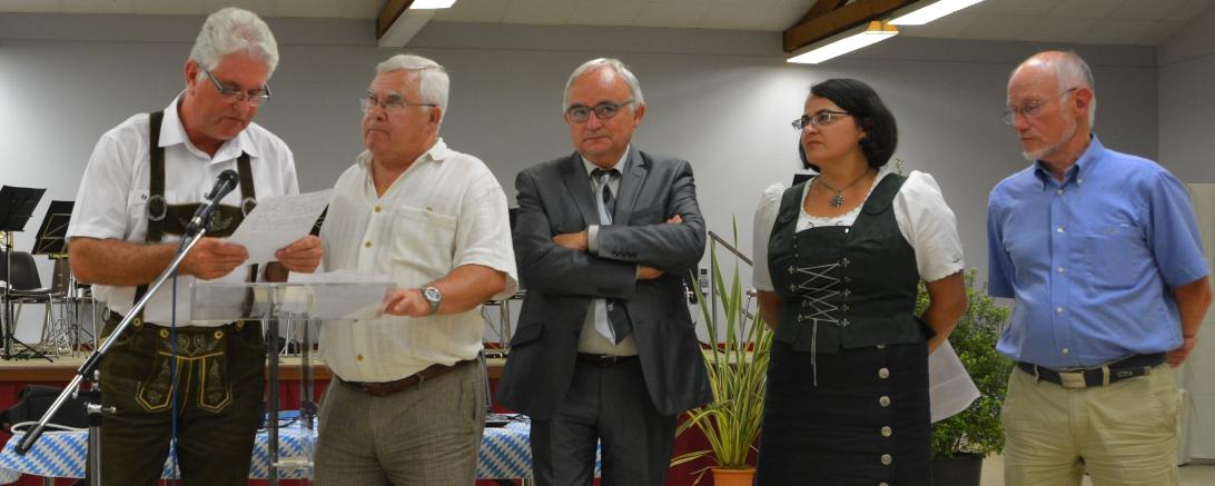 Fahrt nach Sainte-Pazanne 2016, Festabend.