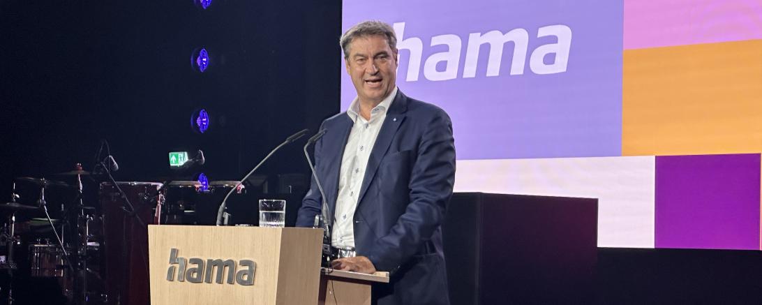 Das Bild zeigt Ministerpräsident Markus Söder.