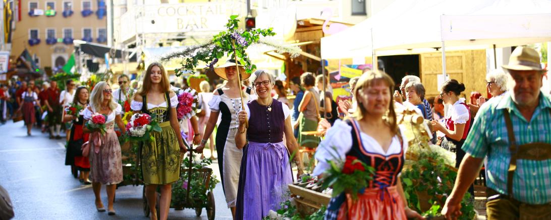 Gärtnerumzug beim Reichsstraßenfest.