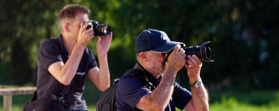 Fotofreunde unterwegs in Harburg.