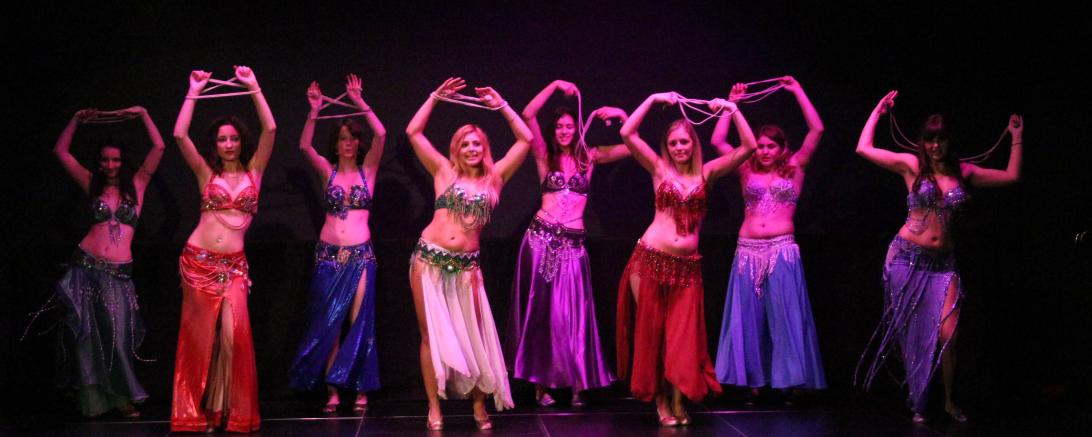 Bauchtanzjubiläum im B+ Zentrum.