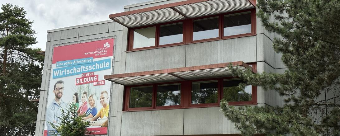 Die Nördlinger Wirtschaftsschule.
