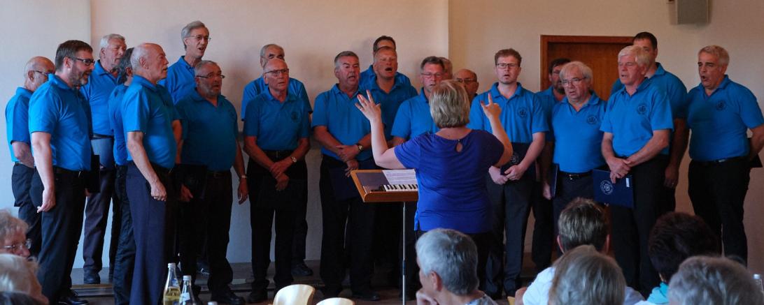 Gruppenbild des Sängerverein Oettingen