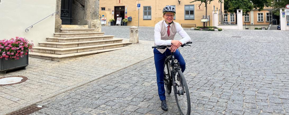 Stadtradeln mit OB David Wittner