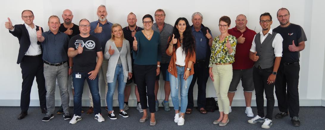 Agentur für Arbeit Infoveranstaltung zum Thema „Qualifizierungschancengesetz“.