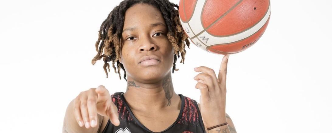 US-Girl Brandi Beasley, hier im Trikot ihrer ersten Europastation Winterthur, soll im neuen Angels-Team zeigen wo es lang geht.