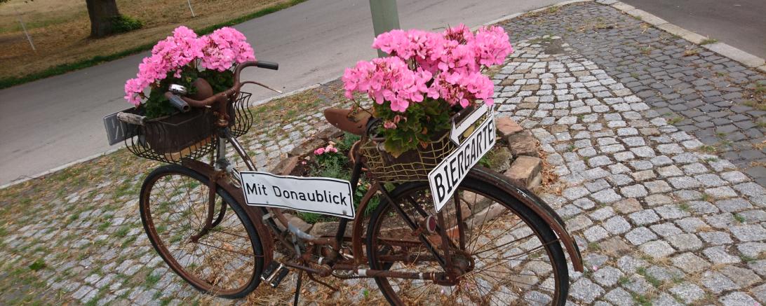 Einkehr in der Schlossgaststätte in Bertoldsheim