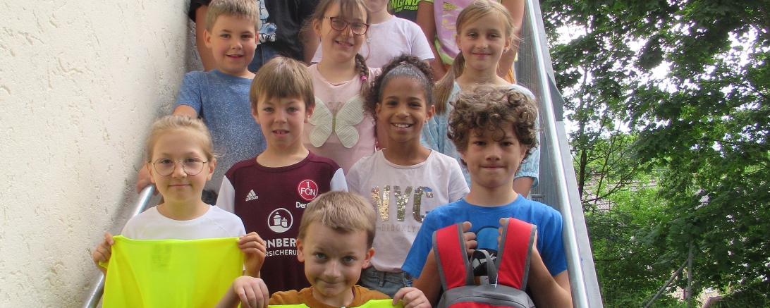 Die stolzen Ersthelfer der Grundschule Reimlingen.