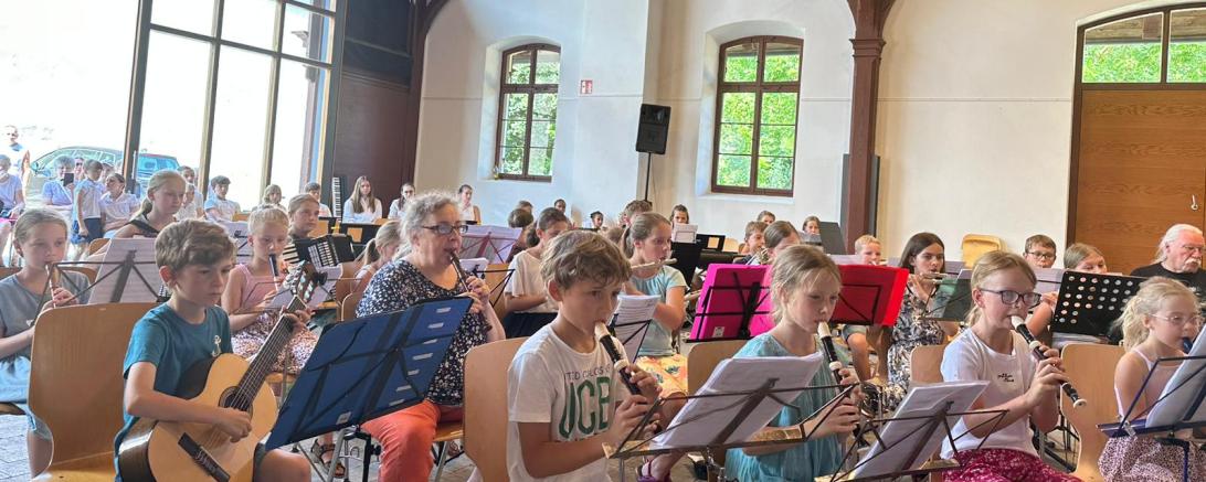 Abschlusskonzert an der Rieser Musikschule im Ochsenzwinger.