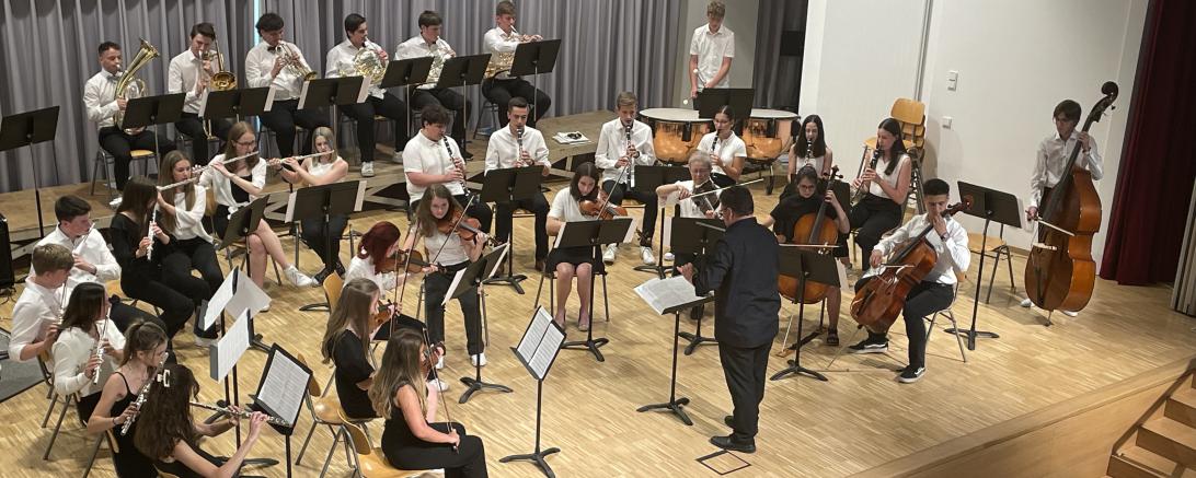 Das Orchester unter der Leitung von Andreas Nagl verzauberte das Publikum ganz im Sinne des "Sommernachtstraums".