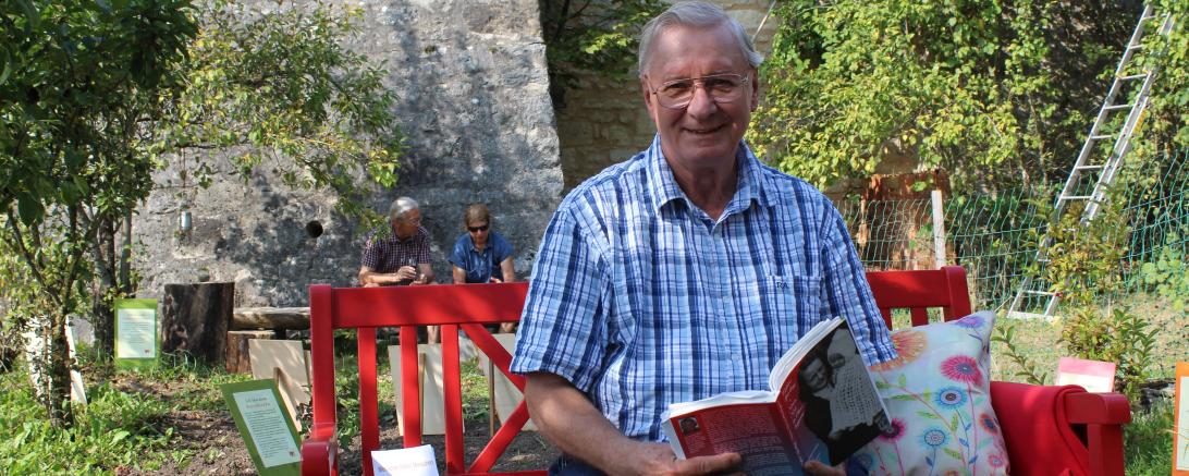 Harald Metz auf der Roten Bank.