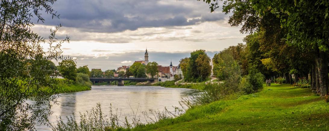 Der Donaubereich der geplanten Sohlsicherung.