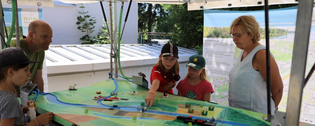 Besuch des Moosmobils bei den Donauwörther Viertklässlern.