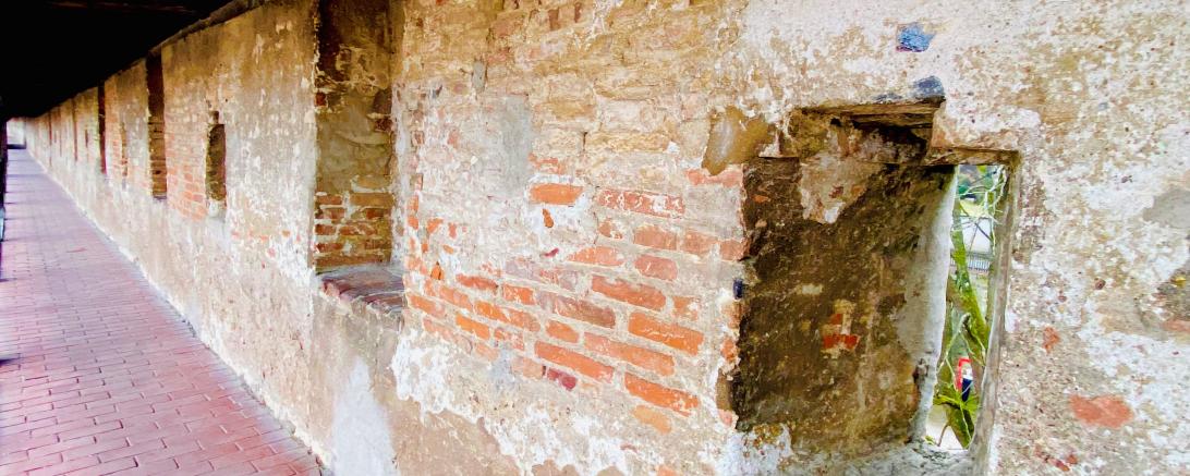 Die Nördlinger Stadtmauer. 