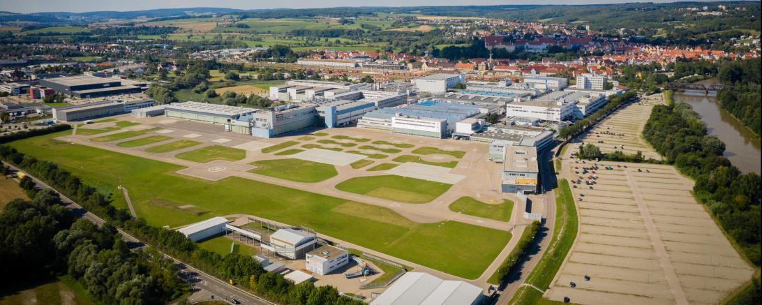 Das Werk von Airbus Helicopters in Donauwörth.