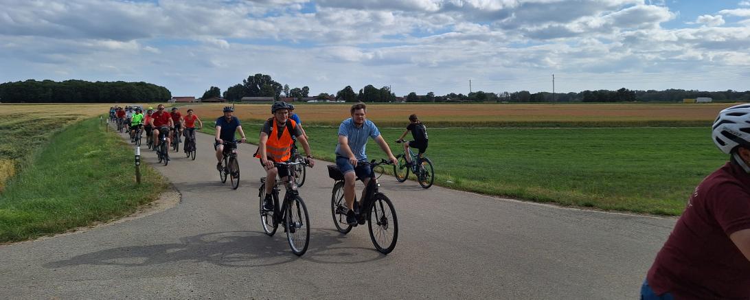 Anradeln 2023 in Rain 