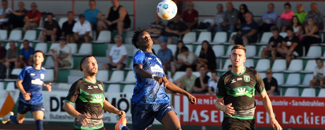 FC Gundelfingen gegen TSV Rain.