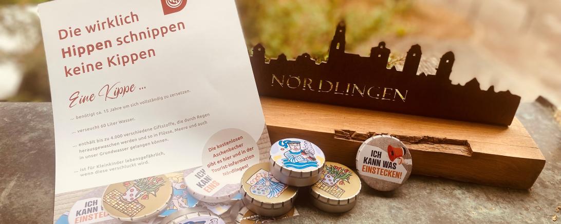 Aktion Zigarettenkippen Nördlingen