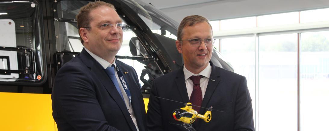 Airbus ADAC Übergabe 