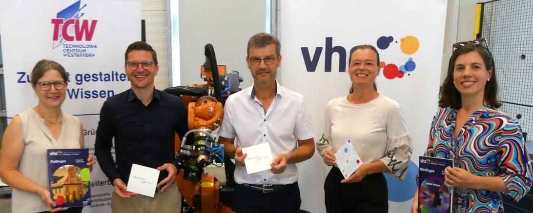 Schwerpunktprogramm „Digitale Welten im Ries“ von Rieser Volkshoch-schulen und Technologie Centrum Westbayern